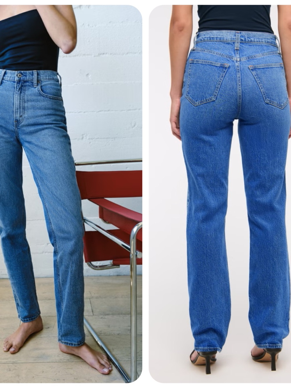 Abercrombie & Fitch Jeans Women’s 14L The 90’s Slim Straight Ultra High Rise NWT
